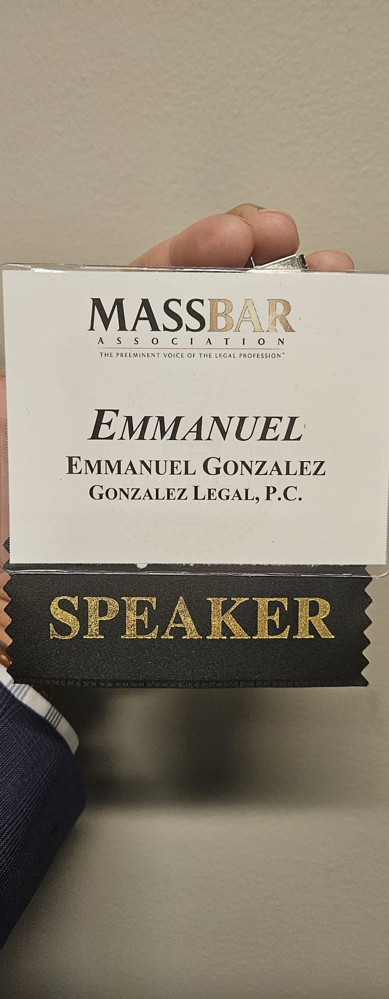 Attorney Emmanuel Gonzalez Speaks at the Inaugural Massachusetts’ Bar Solopreneur Symposium Attorney Emmanuel Gonzalez Speaks