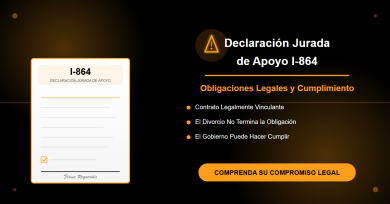 I-864 Declaración jurada de apoyo: la intención del gobierno de hacer cumplir su promesa financiera