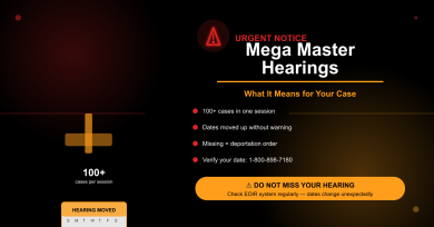 mega master english Immigration Law What Are “Mega Master” Hearings in Immigration Court and What Do They Mean for Your Case?